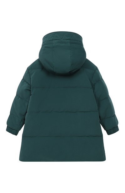 Утепленная куртка EMPORIO ARMANI темно-зеленого цвета по цене 42650 руб., арт. EB000511/AF13373, фото 2 Утепленная куртка EMPORIO ARMANI, арт. EB000511/AF13373, фото 2