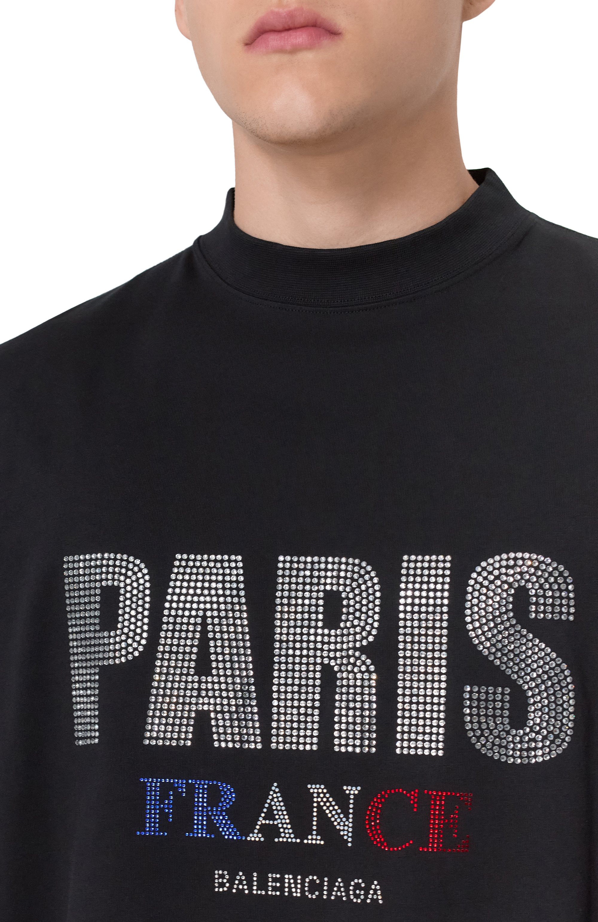 Хлопковая футболка BALENCIAGA, арт. 787349/TRVL5, фото 5