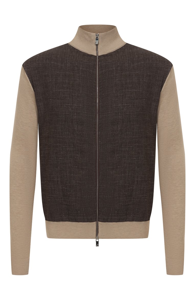 Кардиган из шерсти и шелка TOMBOLINI, арт. WMB3/ETTB, фото 1