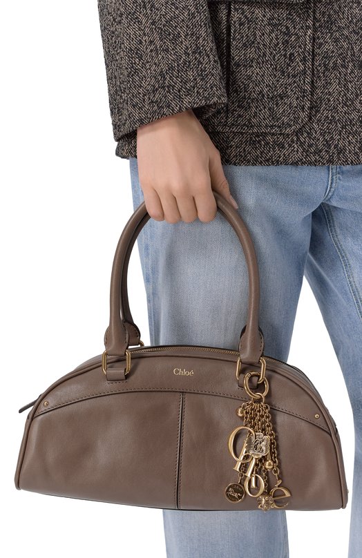 Сумка Chloé Bowling small Chloé CH26SS955Q86 Коричневый  CH26SS955Q86 Фото 2