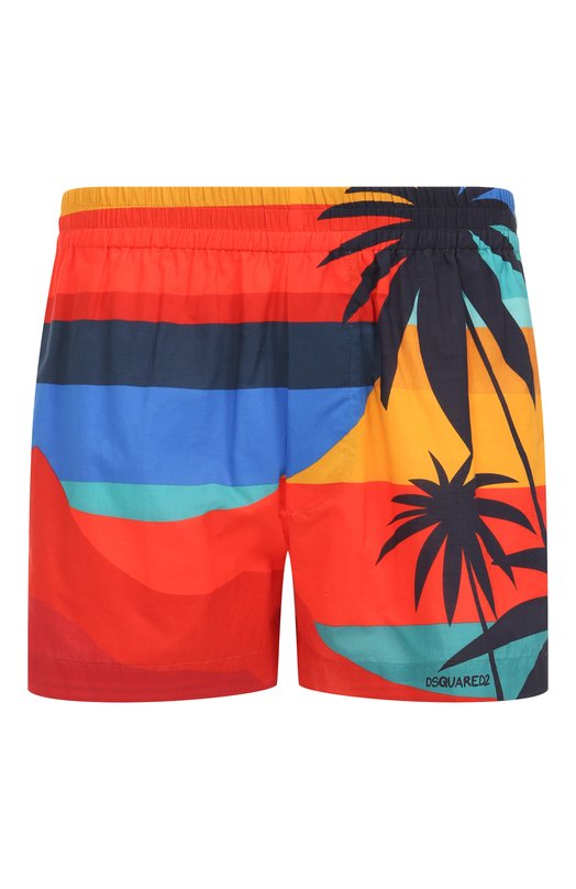 Хлопковые шорты Dsquared2 S78MU0058/D35279 Разноцветный S78MU0058/D35279