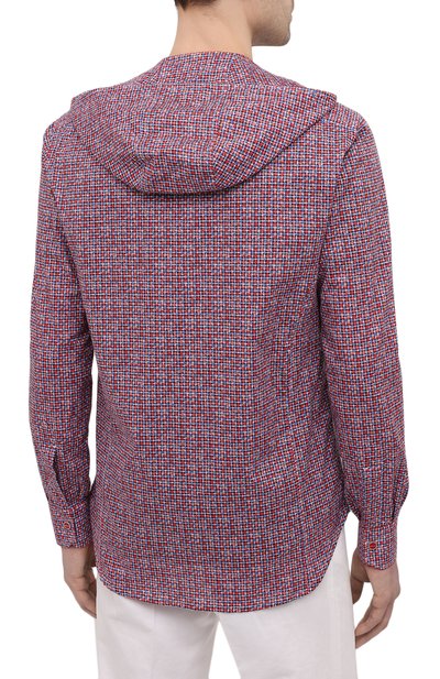 Хлопковая рубашка KITON, арт. UMCMARH0761102, фото 4