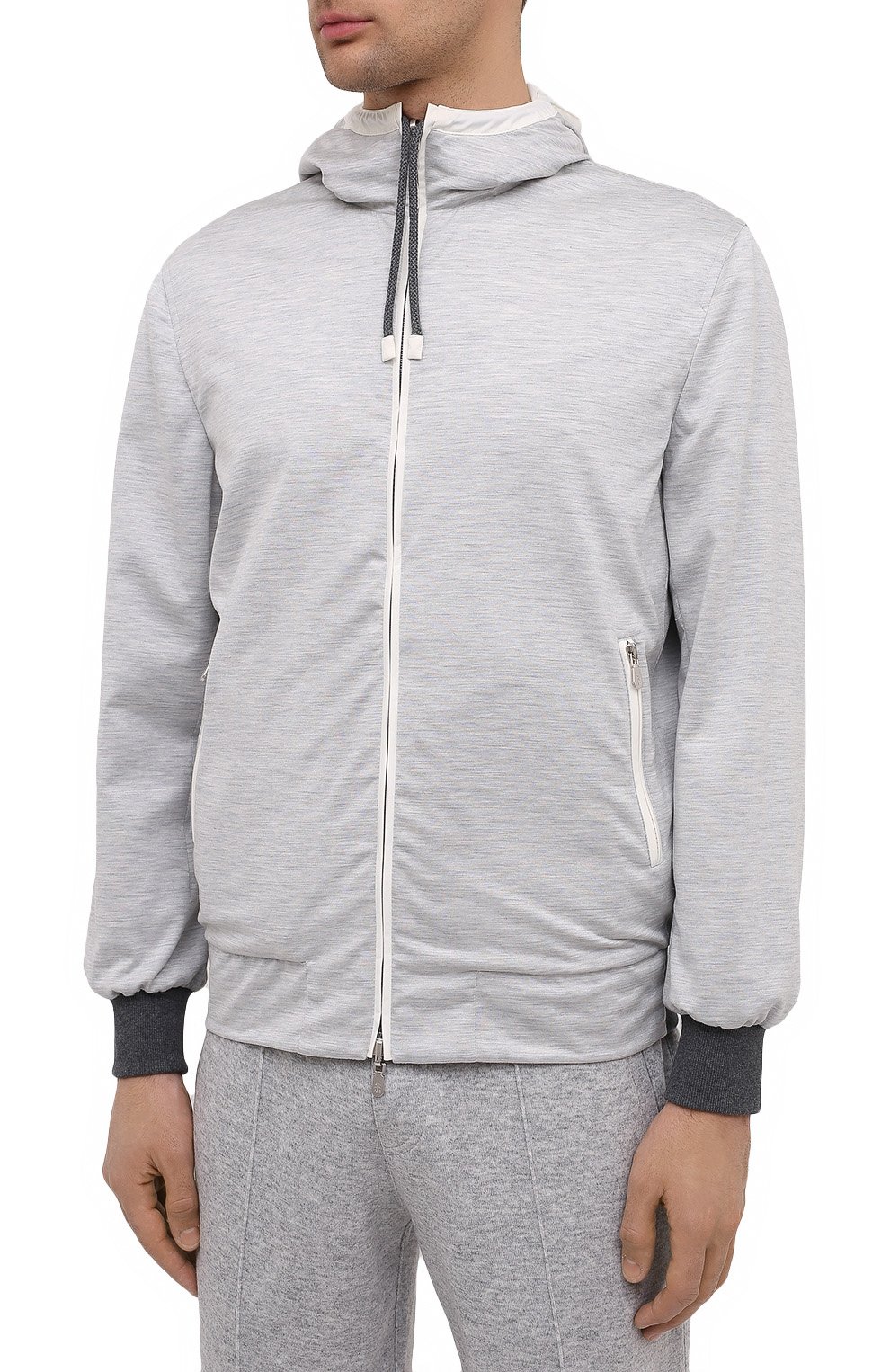 Двусторонний бомбер BRUNELLO CUCINELLI бежевого цвета по цене 326500 руб., арт. MM45A7389G, фото 6 Двусторонний бомбер BRUNELLO CUCINELLI, арт. MM45A7389G, фото 6