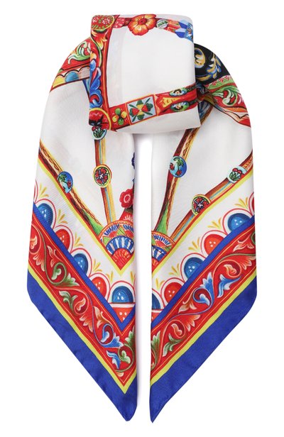 Женский шелковый платок DOLCE & GABBANA, арт. FN092R/GDDWM