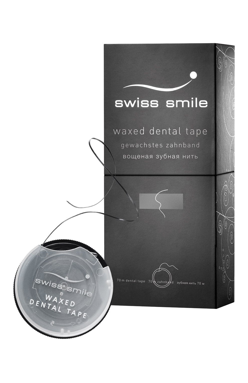 Вощеная зубная лента SWISS SMILE, арт. 7640131976077, фото 2