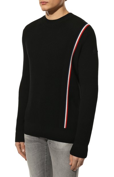 Хлопковый джемпер MONCLER, арт. H1-091-9C000-03-M1367, фото 3
