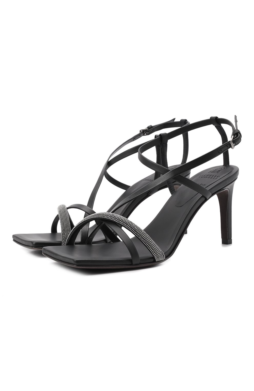 Кожаные босоножки BRUNELLO CUCINELLI, арт. MZ0PC2165, фото 1