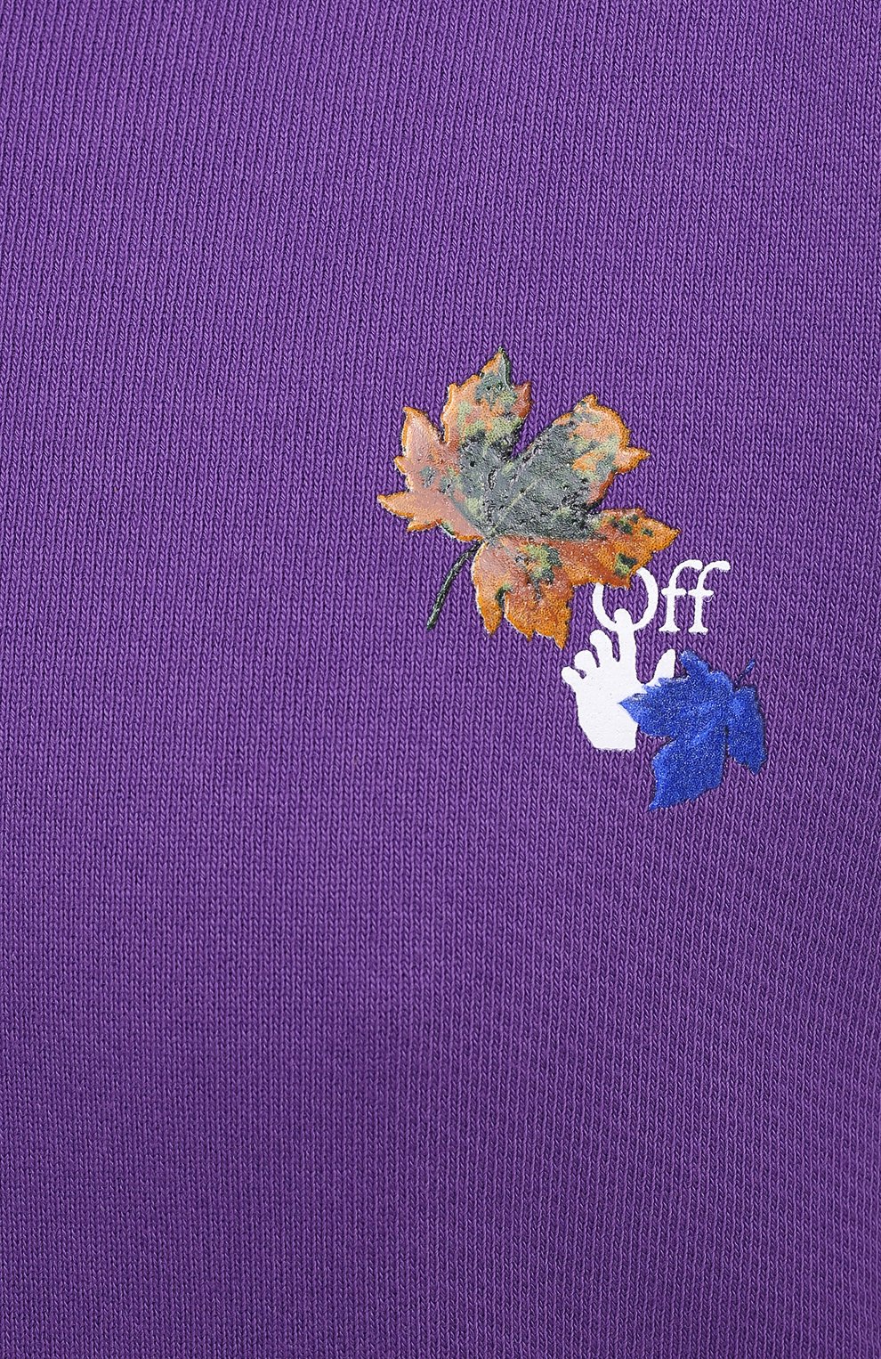 Хлопковое худи OFF-WHITE, арт. 0WBB032E20JER0033501, фото 5