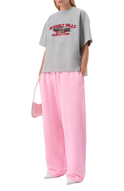 Хлопковая футболка PLANTA ROSA, арт. PR/T02/BEVERLY-MOMENTUM/300VELVET, фото 5