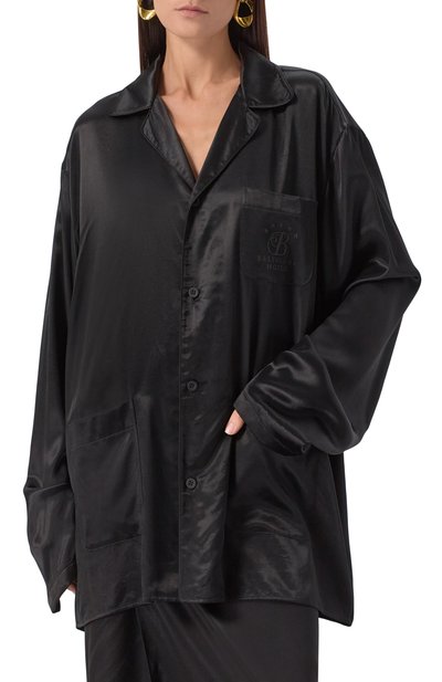 Блузка из вискозы BALENCIAGA, арт. 818436/TL028, фото 3