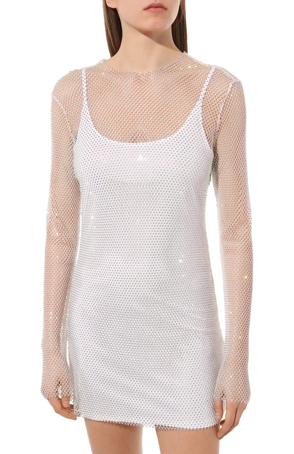 Платье с отделкой стразами ALINE, арт. AL151002, фото 3