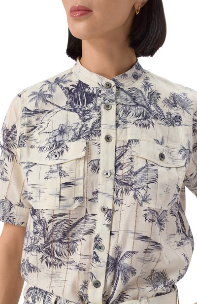 Хлопковый комбинезон ZADIG AND VOLTAIRE, арт. WWJU01039, фото 5