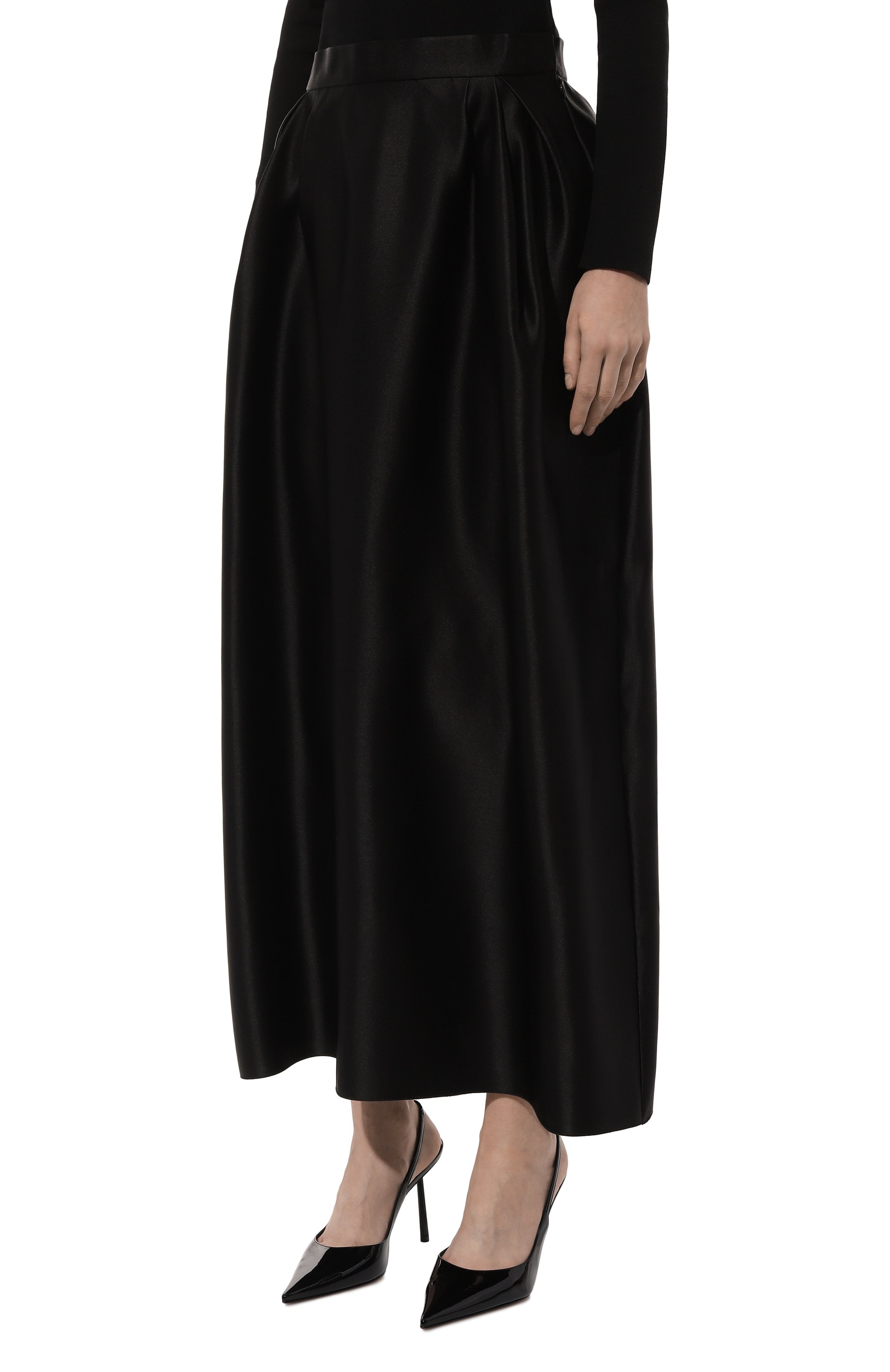 Атласная юбка VIKA GAZINSKAYA, арт. SS25-18215, фото 3