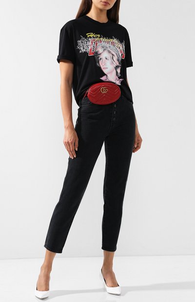 Поясная сумка gg marmont GUCCI, арт. 476434/DSVRT, фото 2