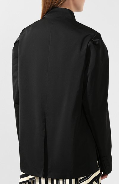 Жакет DRIES VAN NOTEN черного цвета по цене 106500 руб., арт. 201-30536-9381, фото 4 Жакет DRIES VAN NOTEN, арт. 201-30536-9381, фото 4
