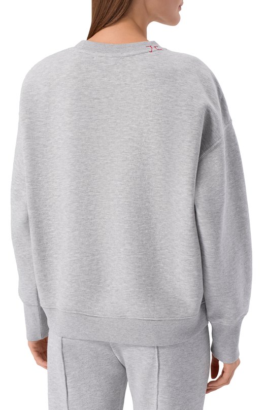 Хлопковый свитшот Zadig and Voltaire JWSS00576 Серый  JWSS00576 Фото 4