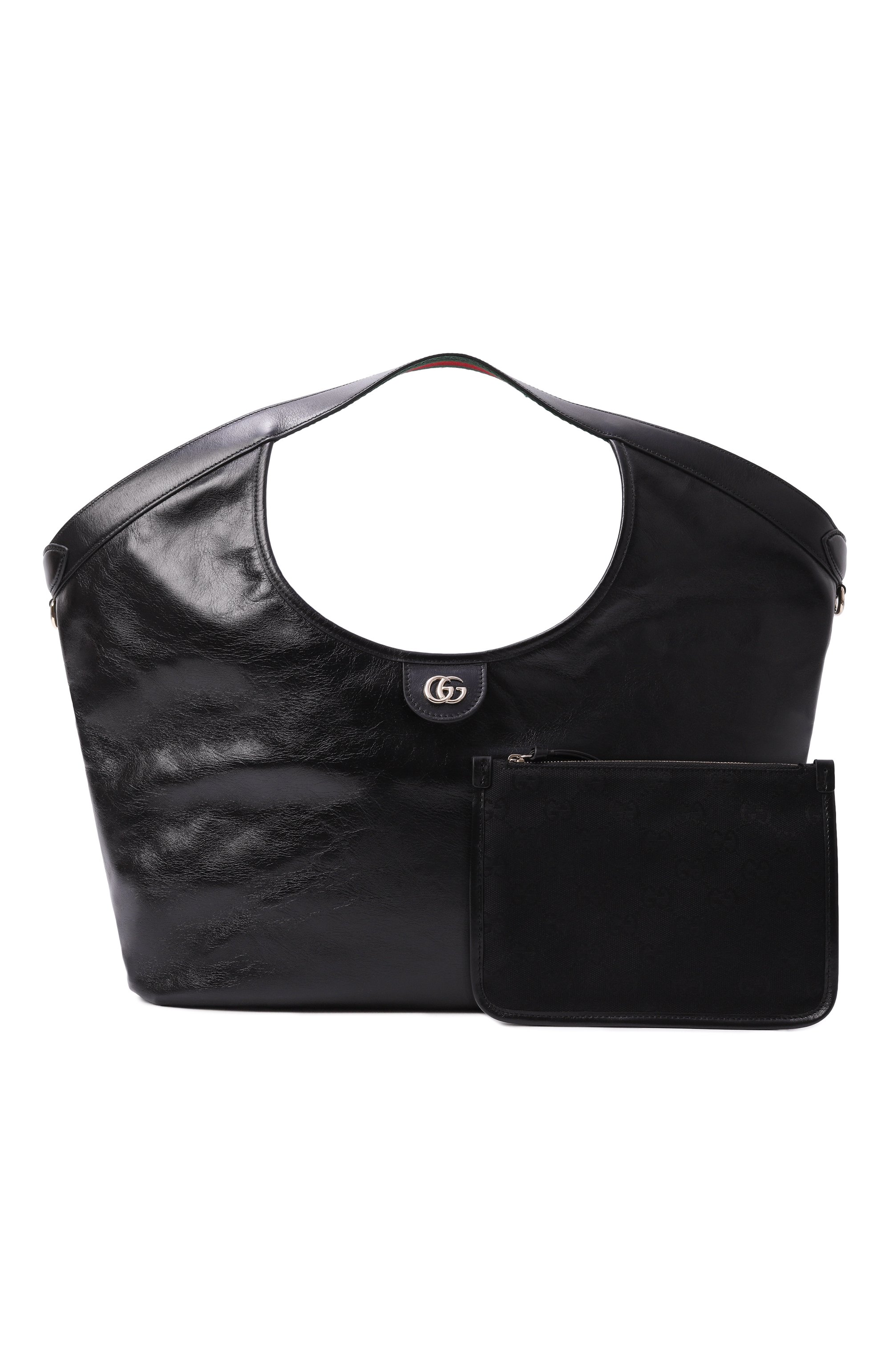Сумка-тоут giglio large GUCCI черного цвета по цене 513500 руб., арт. 853971/AAF2H, фото 7 Сумка-тоут giglio large GUCCI, арт. 853971/AAF2H, фото 7