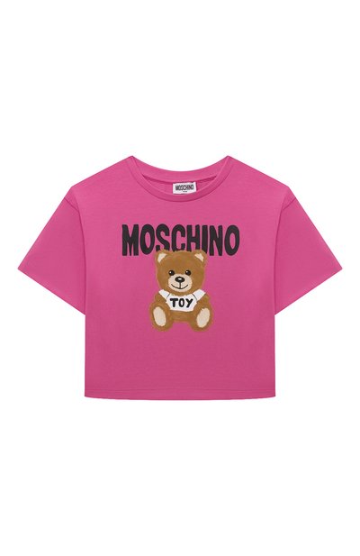 Укороченная футболка MOSCHINO, арт. HDM04X/LBA10/8, фото 1
