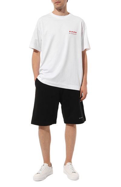 Хлопковые шорты GIVENCHY, арт. BM515B3Y78, фото 2