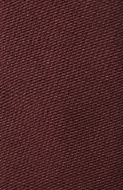 Шелковый галстук DOLCE & GABBANA бордового цвета по цене 26600 руб., арт. GT149E/G0U05, фото 3 Шелковый галстук DOLCE & GABBANA, арт. GT149E/G0U05, фото 3