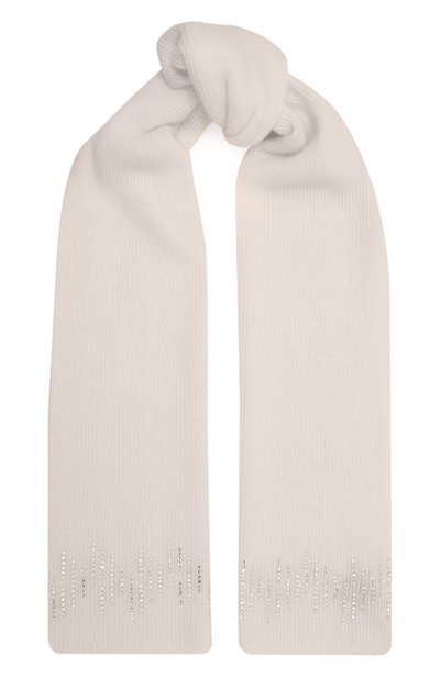 Кашемировый шарф WILLIAM SHARP белого цвета по цене 87550 руб., арт. SC 05-15, фото 1 Кашемировый шарф WILLIAM SHARP, арт. SC 05-15, фото 1