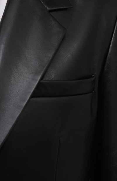Кожаный пиджак ACNE STUDIOS, арт. B70090, фото 5
