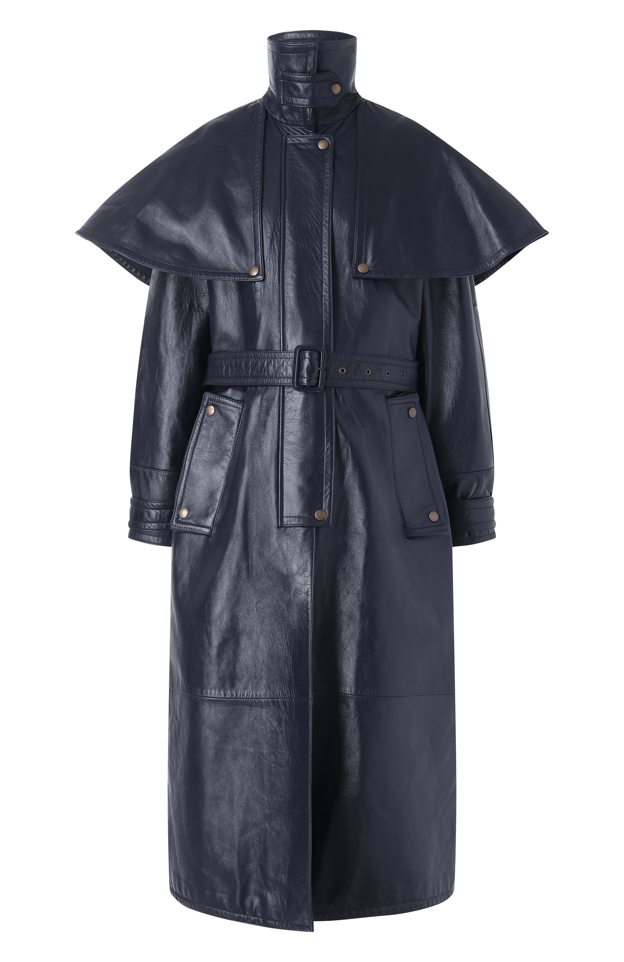 Кожаный тренч CHLOÉ, арт. CHC24WCM10202, фот�о 1