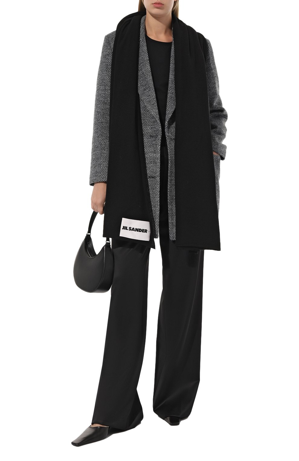 Кашемировый шарф JIL SANDER, арт. J40TE0005/J13204, фото 2