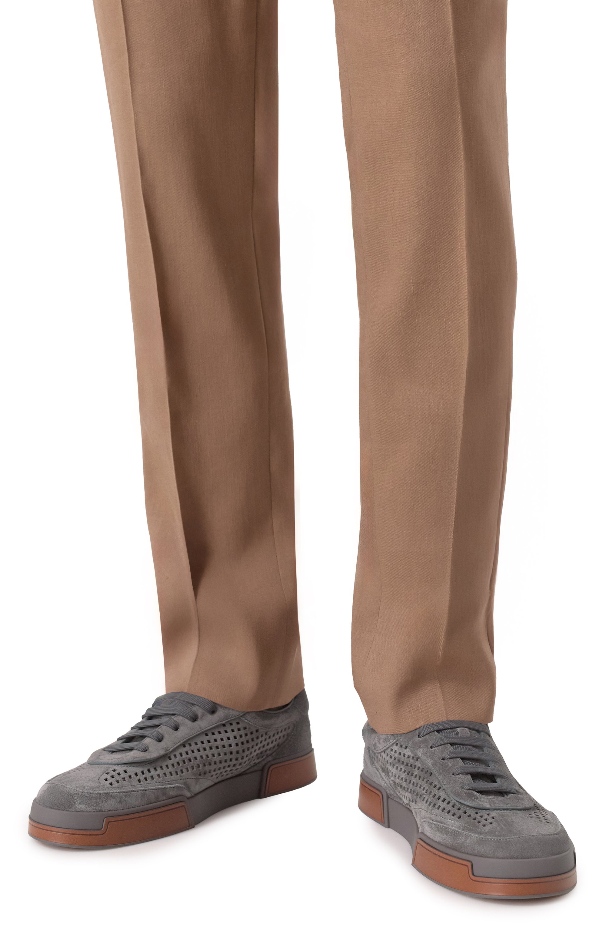 Замшевые кеды portofino yacht DOLCE & GABBANA, арт. A20189/A6688, фото 3