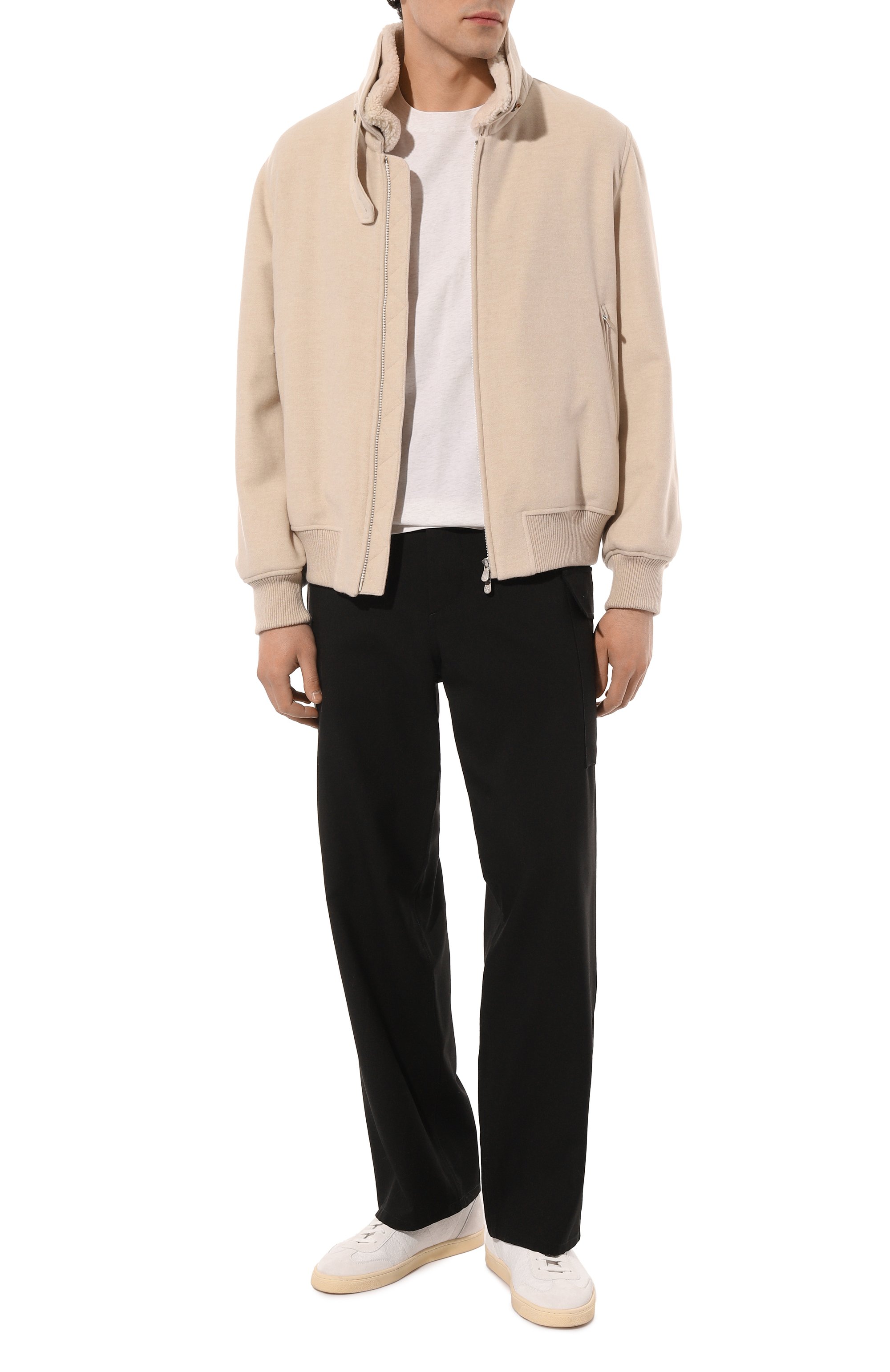 Хлопковая футболка BRUNELLO CUCINELLI, арт. M0B131308, фото 2