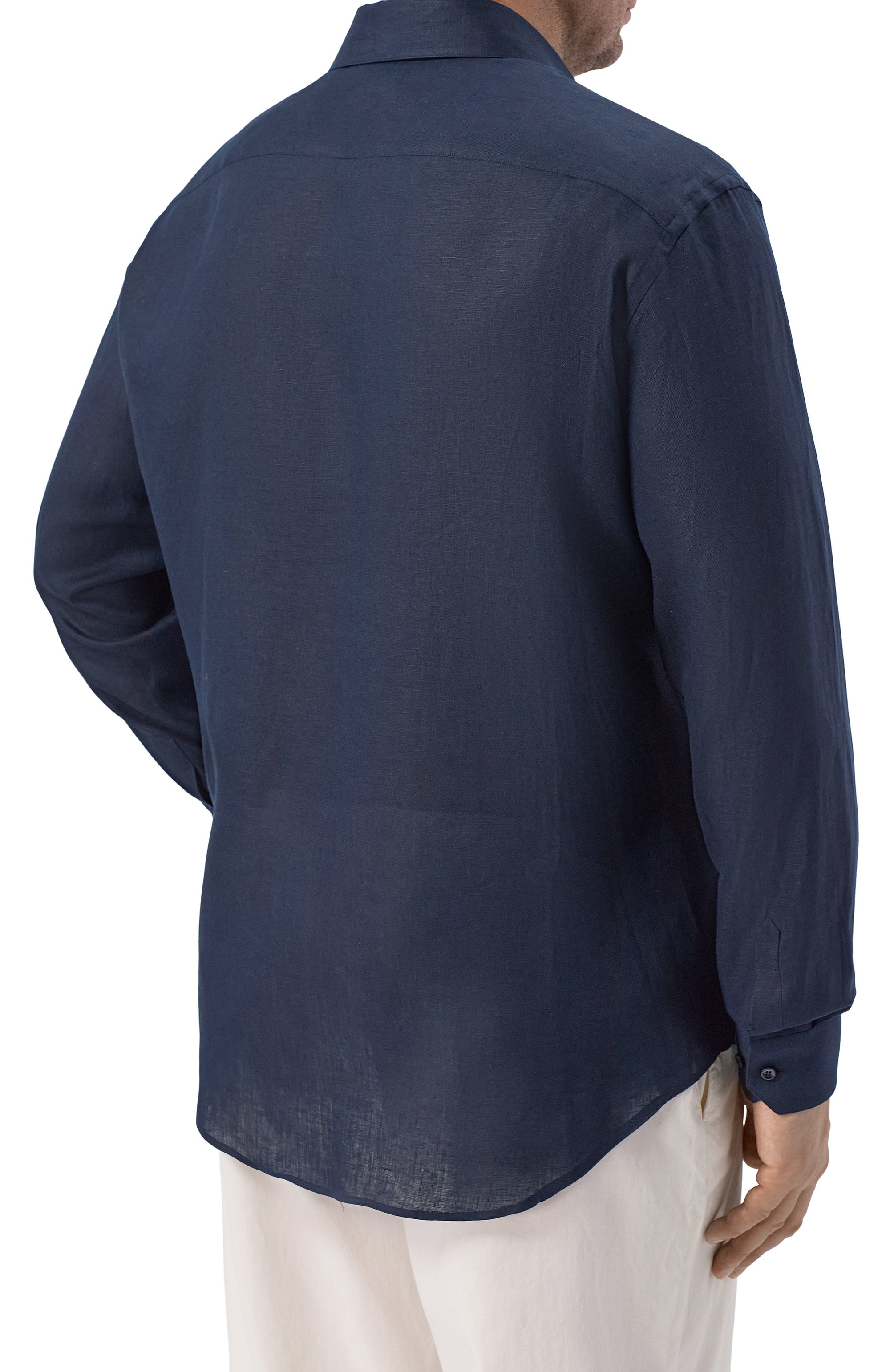 Льняная рубашка GIORGIO ARMANI, арт. 8WGCCZ98/TZC62, фото 4