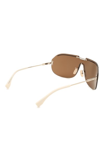 Солнцезащитные очки FENDI коричневого цвета по цене 38000 руб., арт. M0098 3YG, фото 5 Солнцезащитные очки FENDI, арт. M0098 3YG, фото 5