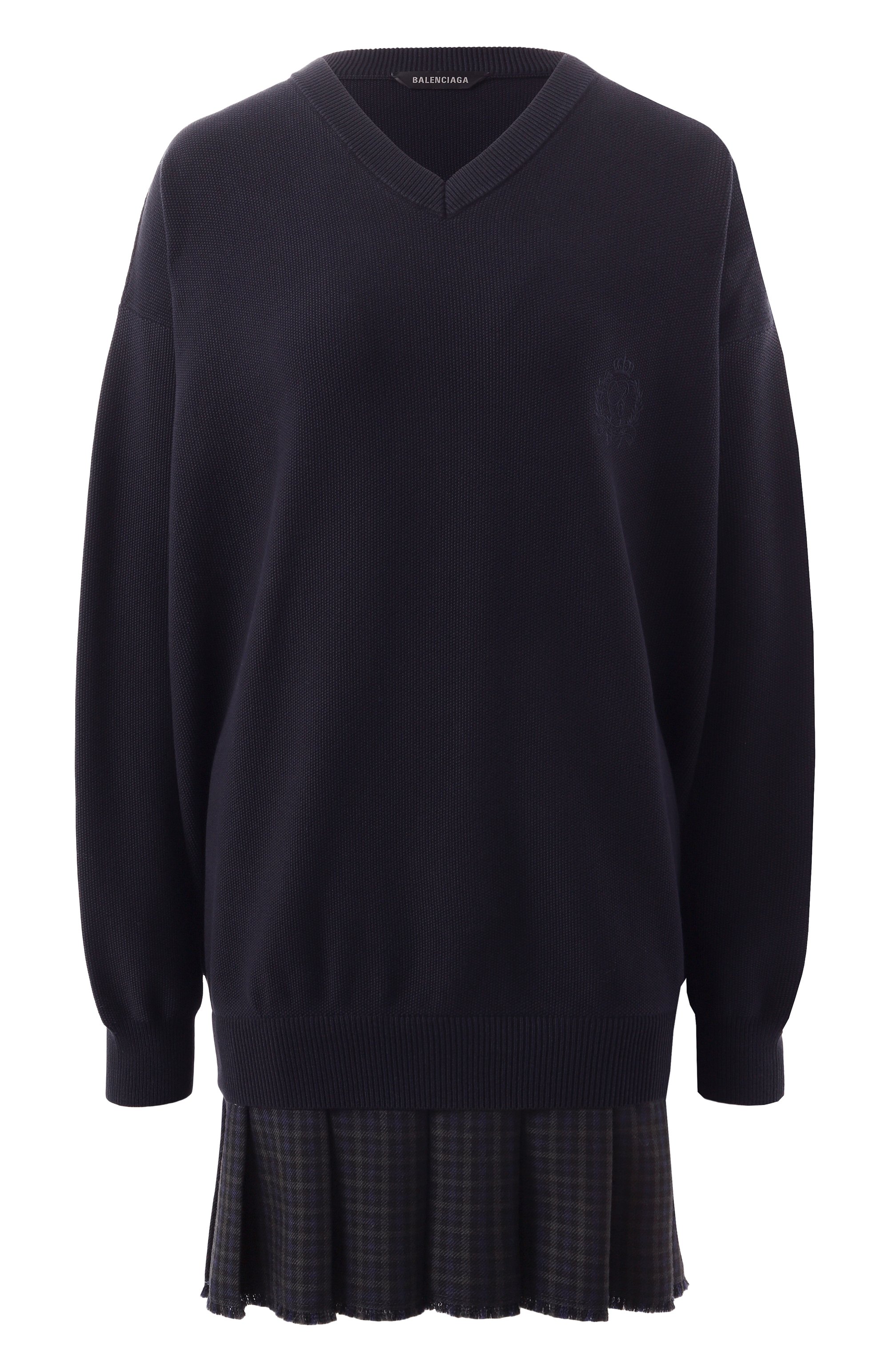 Хлопковое платье BALENCIAGA, арт. 809514/T3355, фото 1