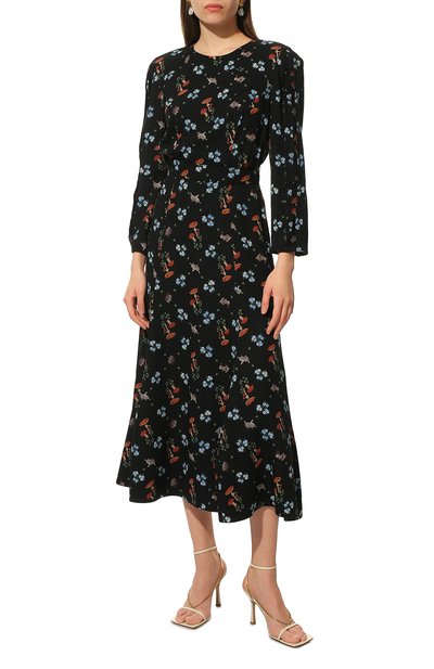 Шелковое платье ULYANA SERGEENKO, арт. ABM017FW21P 2456т21, фото 3