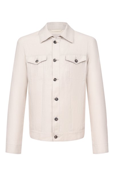 Мужская куртка изо льна и шелка MVST, арт. M26.CSM.T403/TXAVI