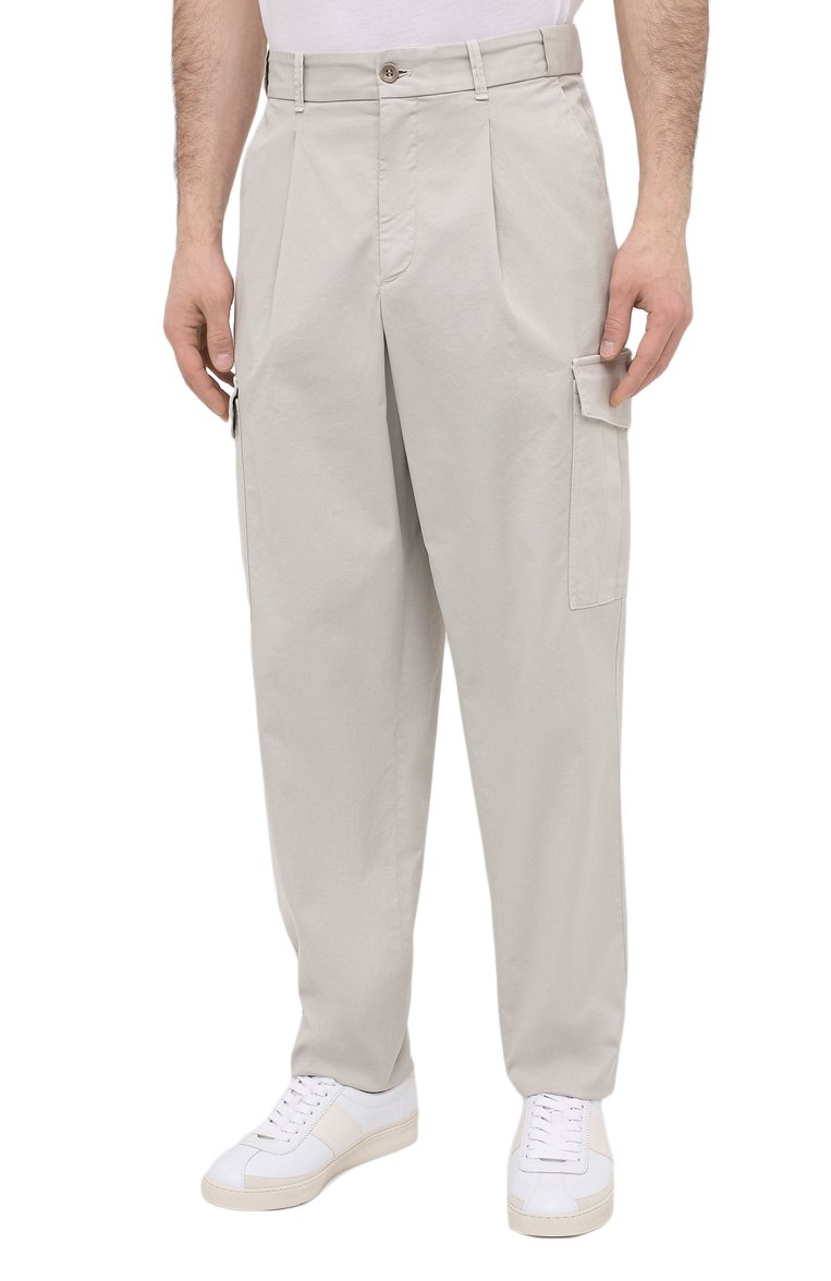 Хлопковые брюки-карго GIORGIO ARMANI, арт. 1SGPP0GT/T02EY, фото 1
