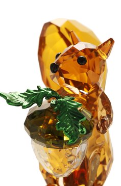 Фигурка idyllia squirrel and acorn SWAROVSKI светло-коричневого цвета, арт. 5683617 | Фото 4 (Региональные ограничения белый список (Axapta Mercury): Не проставлено; Нос: Не проставлено; Ограничения доставки: fragile-2)