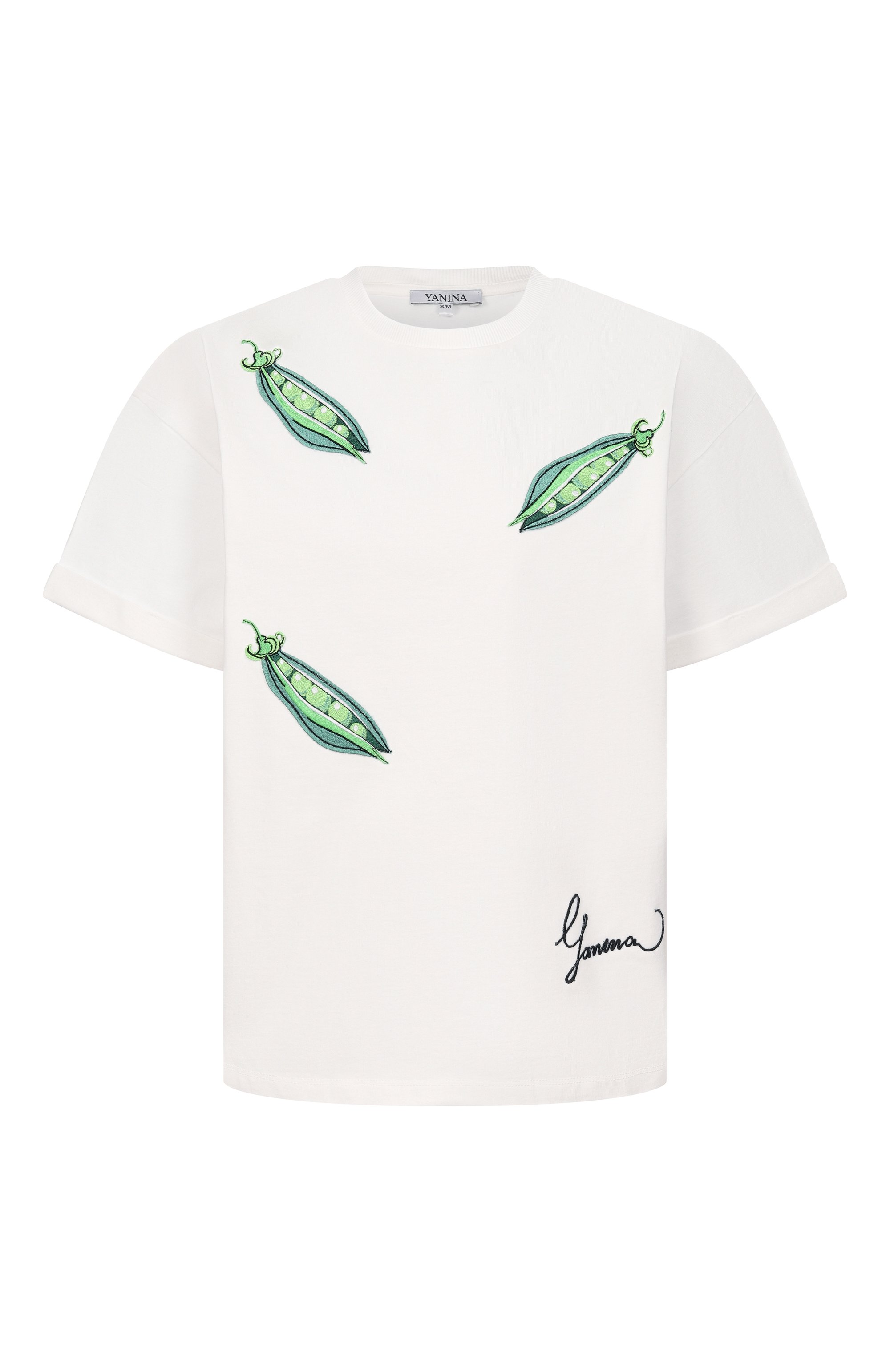 Хлопковая футболка YANINA, арт. T-3179A, фото 1