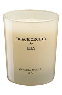 Подарочный сет свечей bulgarian rose, black orchid & lily, amber & sandalwood (3x75g) CERERIA MOLLA 1899 бесцветного цвета, арт. 8424405007273 | Фото 3 (Региональные ограничения белый список (Axapta Mercury): Не проставлено; Нос: Не проставлено; Ограничения доставки: flammable)