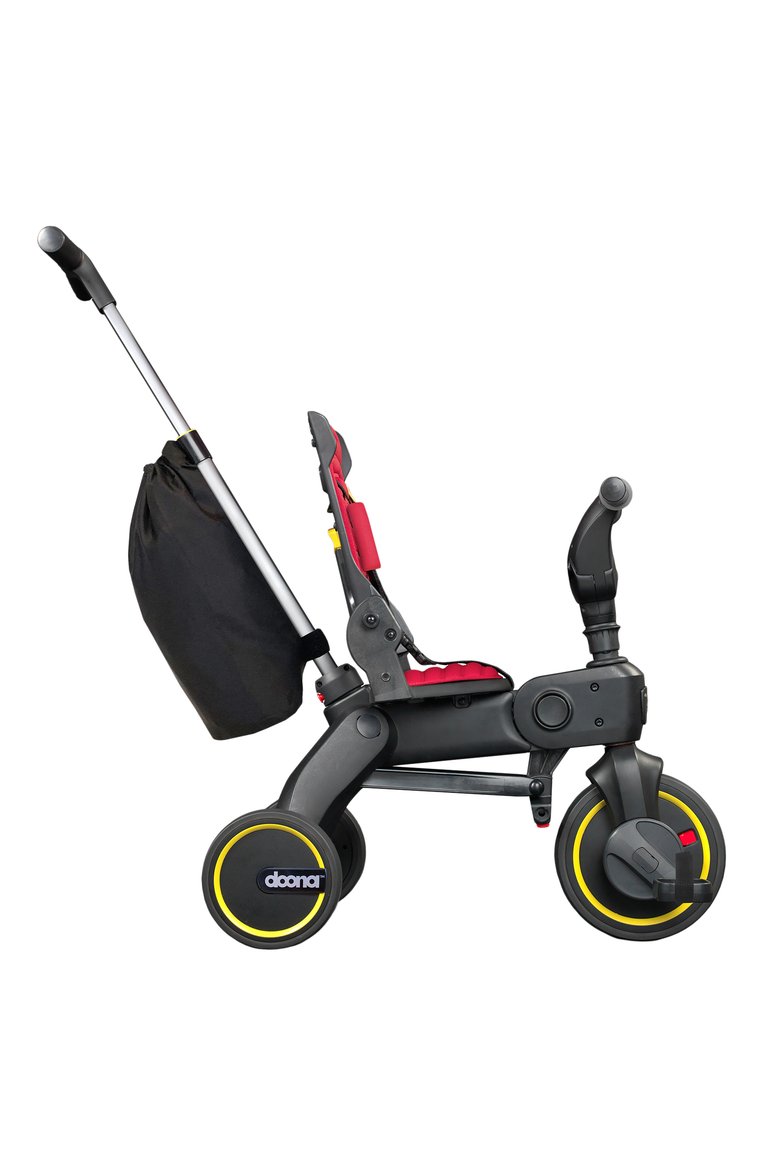 Детская складной трехколесный велосипед doona liki trike s3 SIMPLE PARENTING красного цвета, арт. SP530-99-031-015 | Фото 3 (Региональные ограничения белый список (Axapta Mercury): Не проставлено; Нос: Не проставлено; Игрушки: Транспорт - велосипеды)