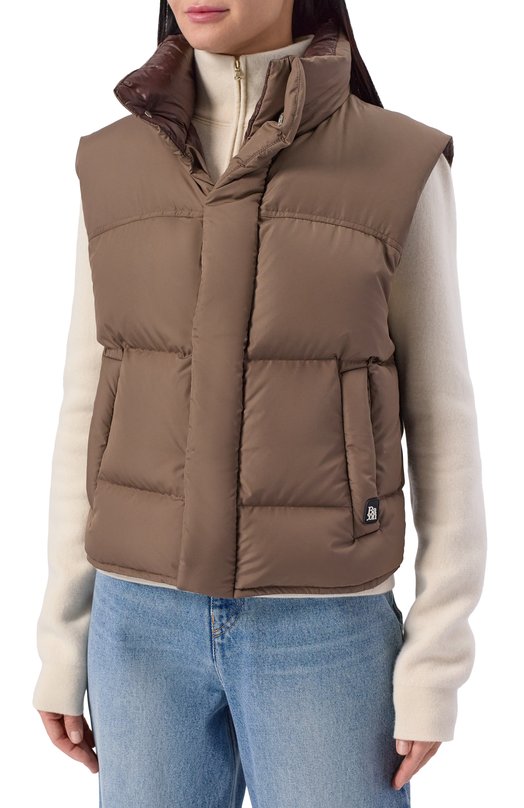 Пуховый жилет Bacon BACPIGIL563 Коричневый  BACPIGIL563 Фото 3