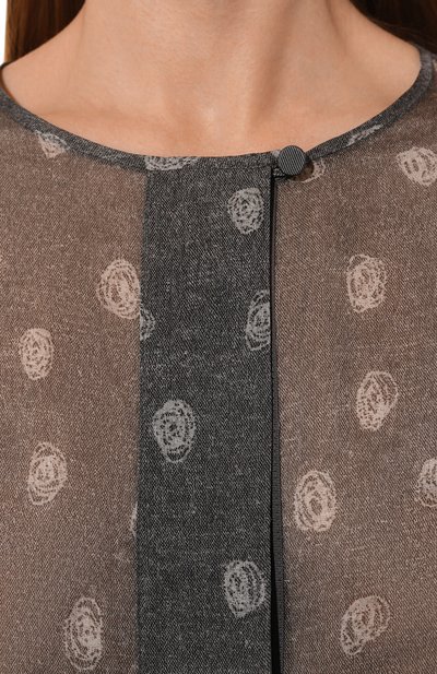 Шелковая блузка EMPORIO ARMANI, арт. EW000170/TE10522, фото 5