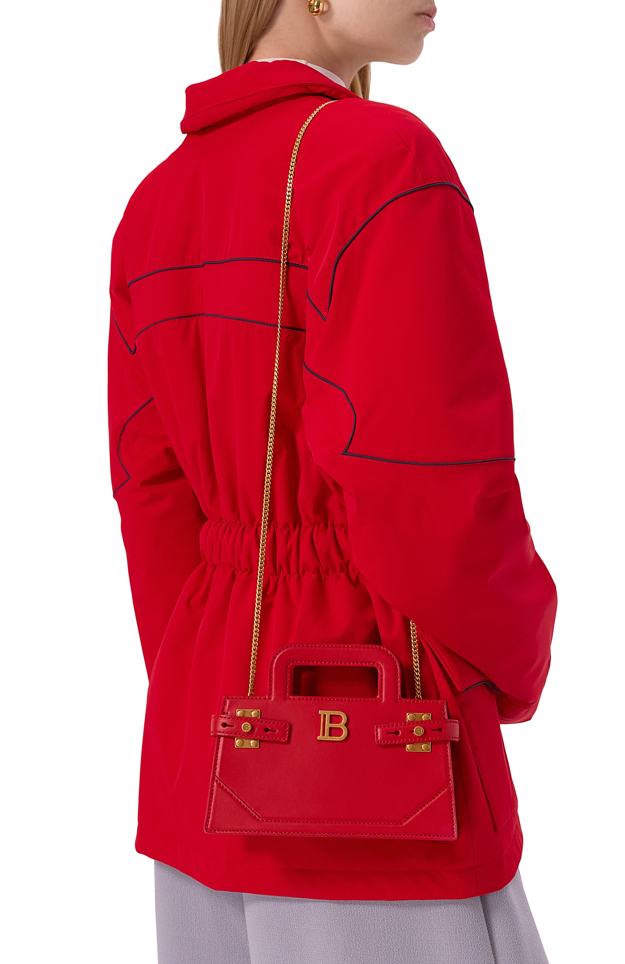 Сумка b-buzz small BALMAIN, арт. EN1KJ931/LAVE, фото 2