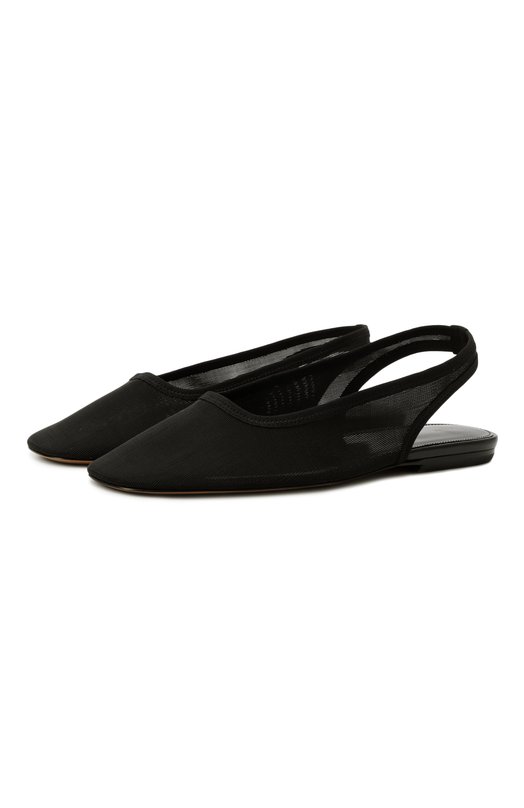 Текстильные балетки Dries Van Noten WS251/1635/900 Чёрный WS251/1635/900