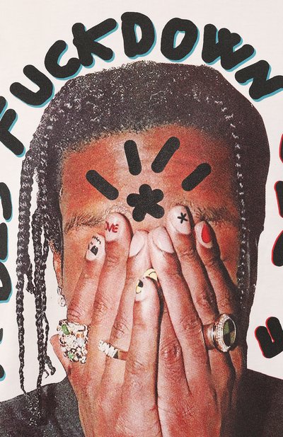 Хлопковая футболка COMME DES FUCKDOWN, арт. CDFU2535, фото 5