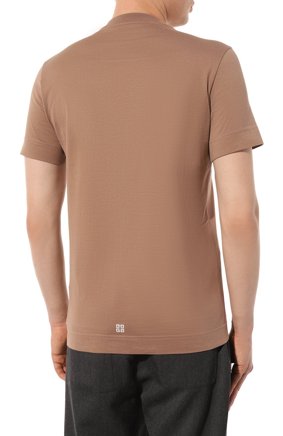 Хлопковая футболка GIVENCHY, арт. BM716G3YAC, фото 4