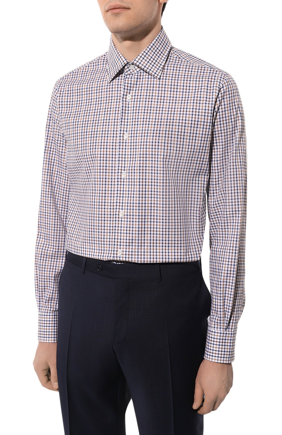 Хлопковая сорочка ALESSANDRO GHERARDI, арт. BR1-1G-7T/7220, фото 4