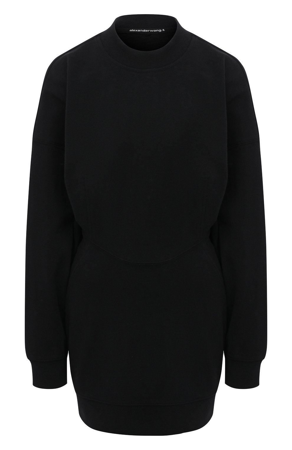 Хлопковое платье ALEXANDERWANG.T черного цвета по цене 33300 руб., арт. 4CC2206046, фото 1 Хлопковое платье ALEXANDERWANG.T, арт. 4CC2206046, фото 1