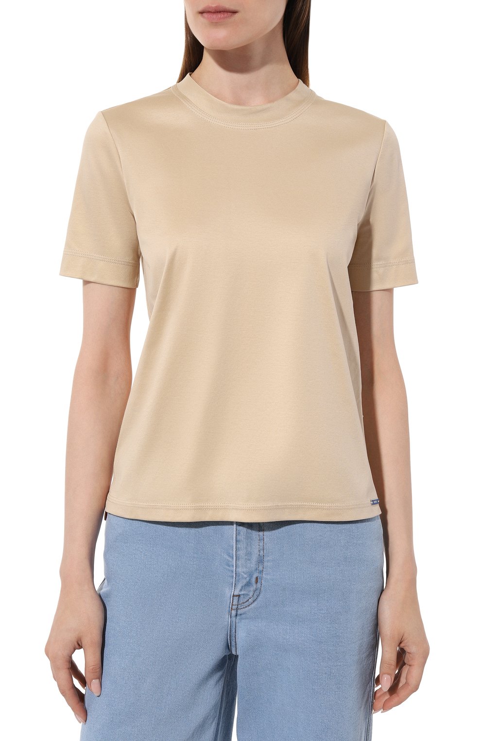 Хлопковая футболка KITON, арт. D53450H08051, фото 3