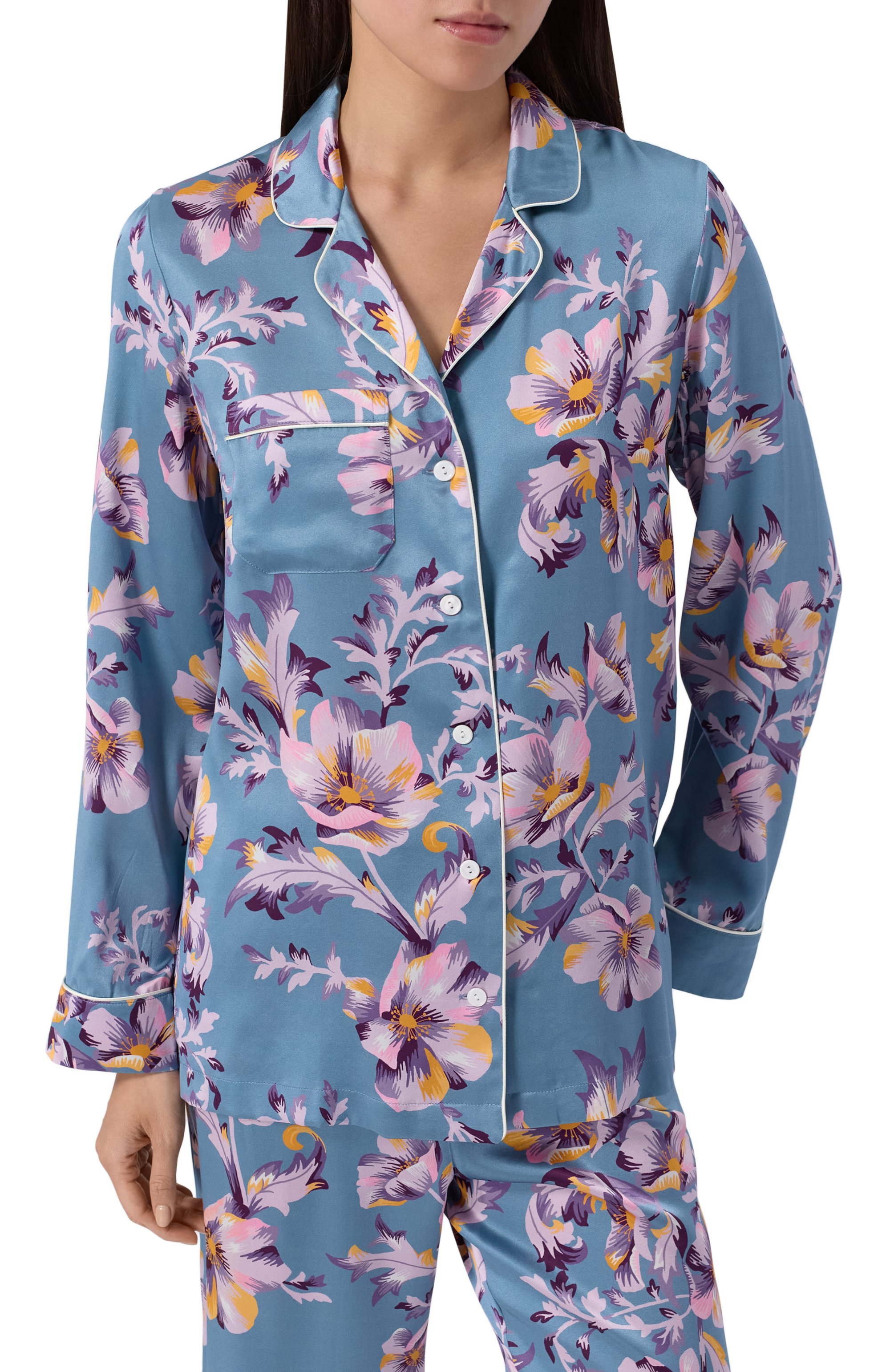 Шелковая пижама DEREK ROSE, арт. 2050-BRIN115, фото 3